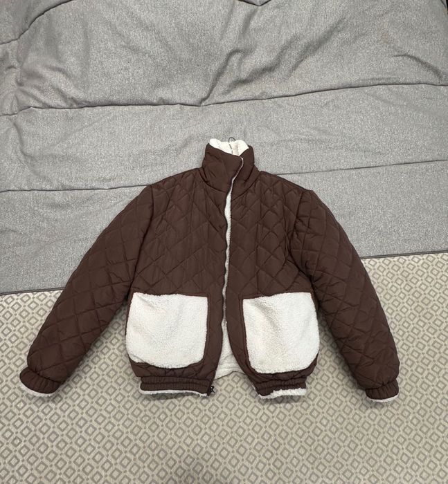 Куртка жіноча двухстороння , розмір s