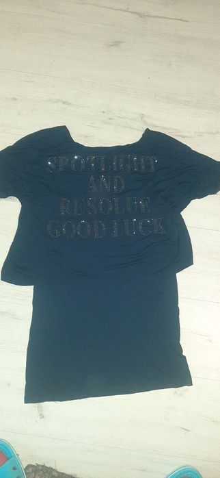 Warstwowa bluzka rozm. M, 38 używana w ciąży