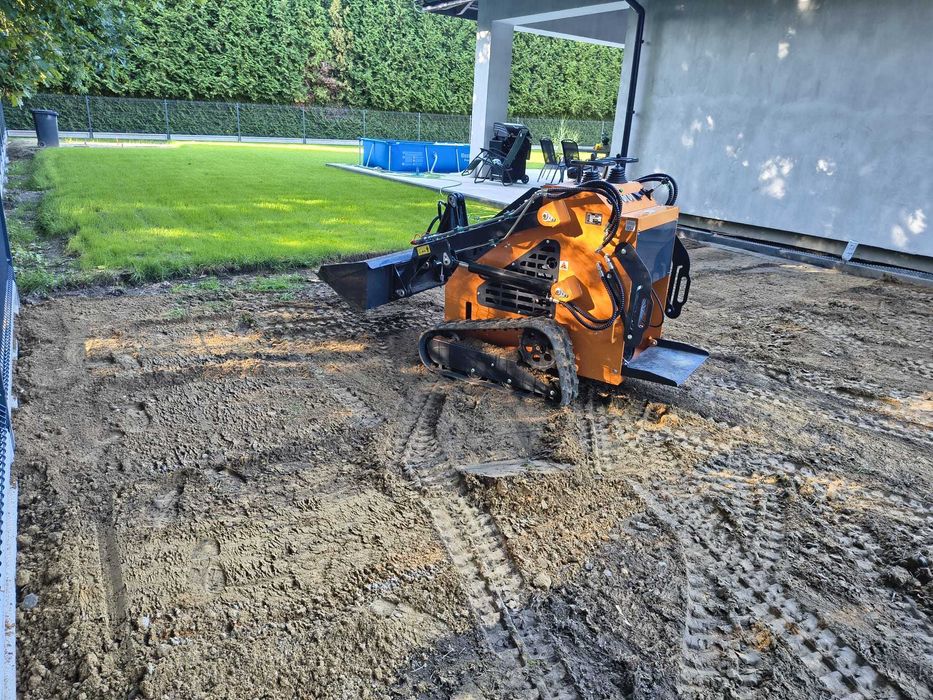 Wiertnica Hydrauliczna Samojezdna Mocna + Ładowarka - Wozidło Wynajem