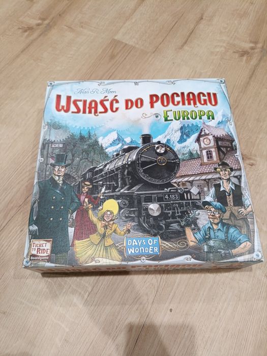 Wsiąść do Pociągu Europa gra planszowa
