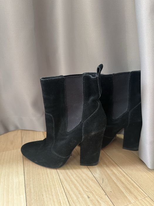 Ботильони Massimo dutti, замш