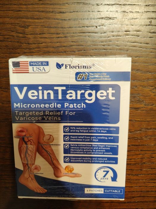 Plastry na żylaki Vein Target Microneedle Patch Florisma