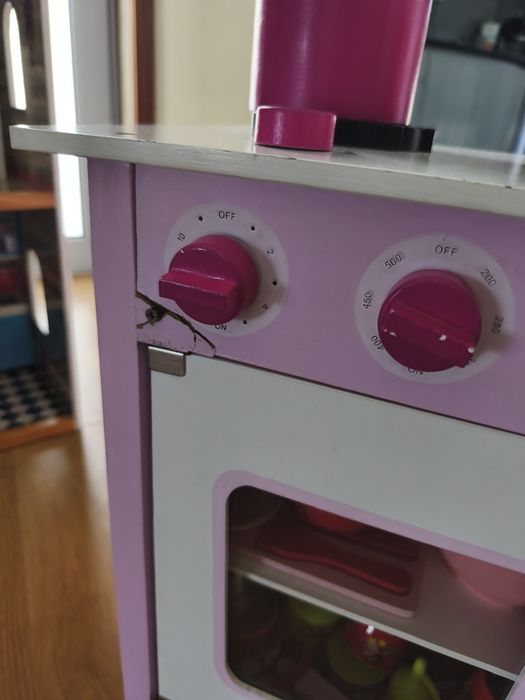 Vendo cozinha brincar madeira