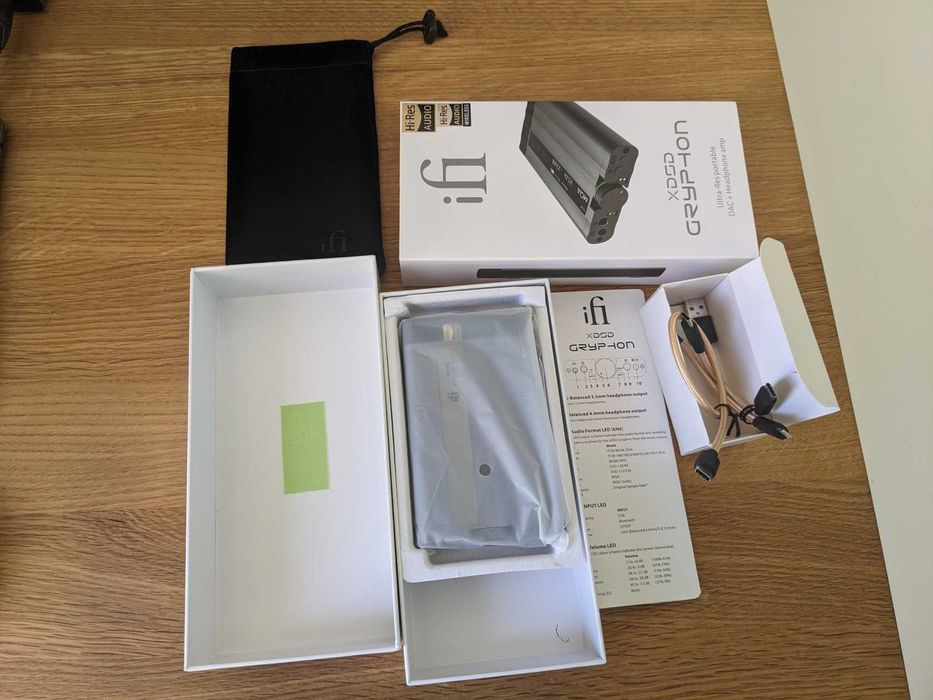 ЦАП із підсилювачем для навушників iFi xDSD Gryphon