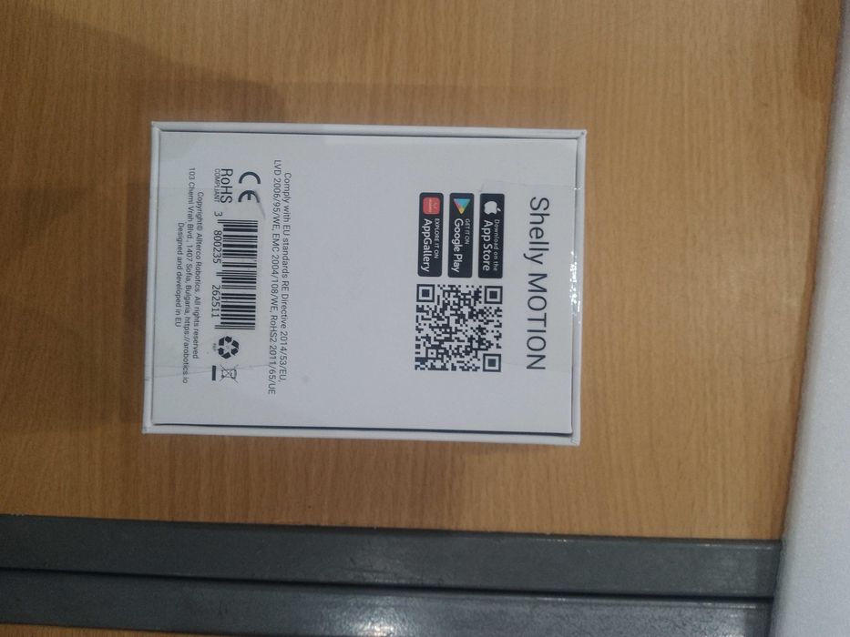 Shelly Motion 7 Sensor de movimento - Oportunidade - como NOVO