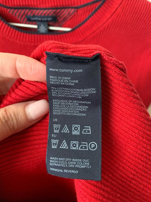 Джемпер в рубчик TOMMY HILFIGER, розмір М
