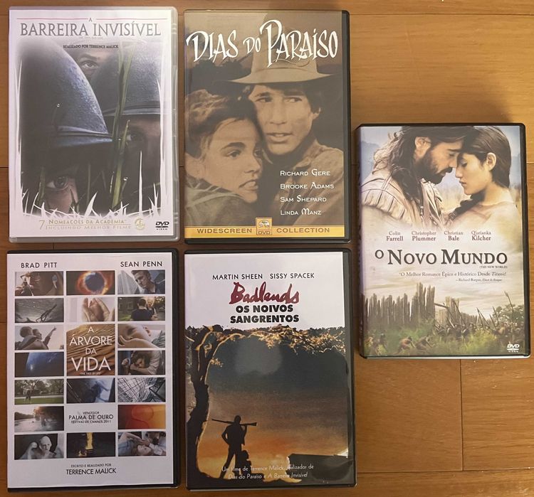 Colecção Completa Terrence Malick (5 DVDs)