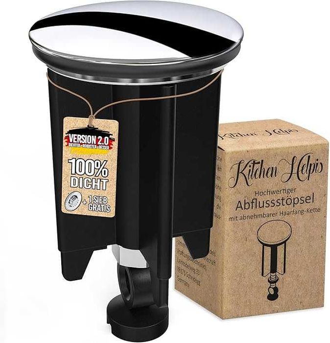 Kitchen Helpis® Uniwersalny korek do zlewu 40 mm