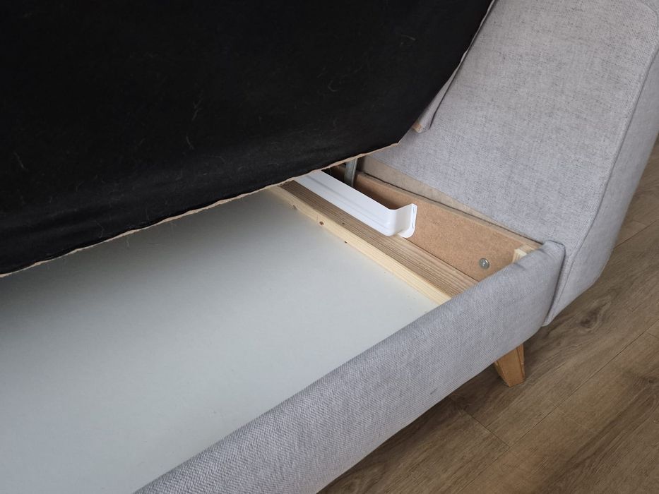 Kanapa rozkładanka BODO + duża pufa