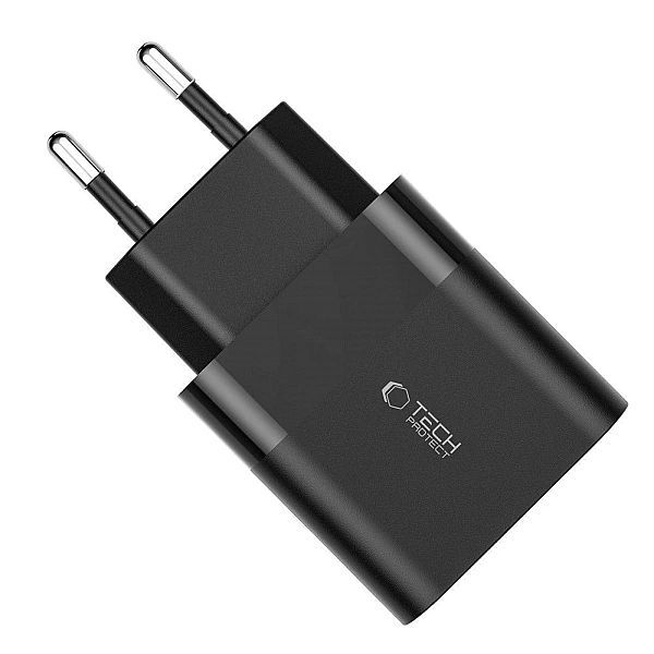 Ładowarka Tech-Protect C30w sieciowa Usb-c Pd 30w / Usb-a Qc 3.0 - cza