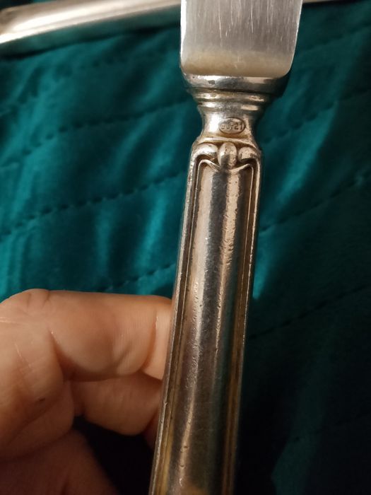 Noże srebrne  Sambonex INOX  sygnowane