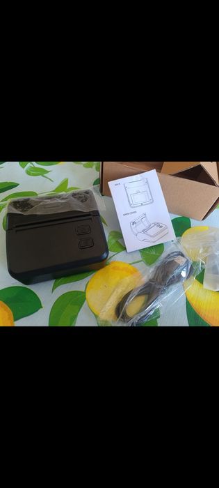 Impressora portátil térmica nova.
