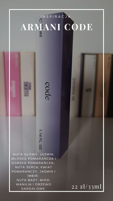 Perfumetka code inspiracja Armani code