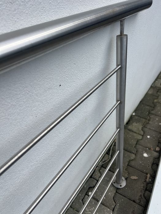 Corrimão inox usado de 3,70m