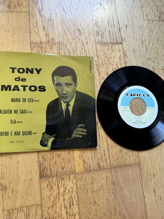 Disco vinil Tony de Matos - Maria do Céu EP