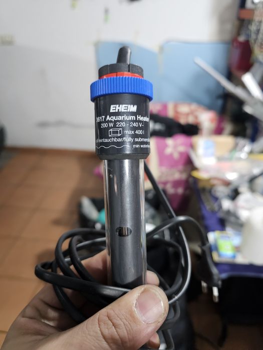 Resistencia ou aquecedor de aquario