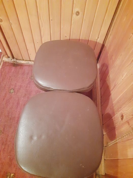 Taborety ze skaju 6 szt.