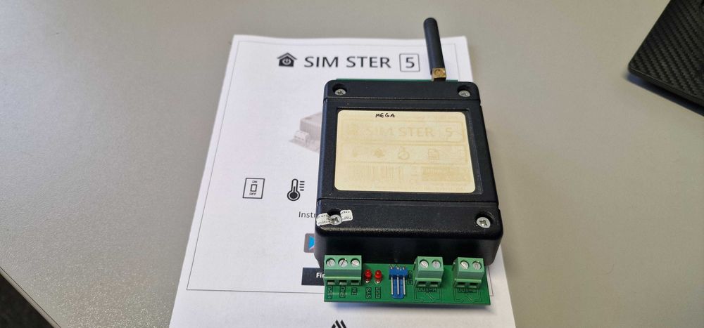 Zdalne sterowanie GSM bramy Sim Ster 2 kanały