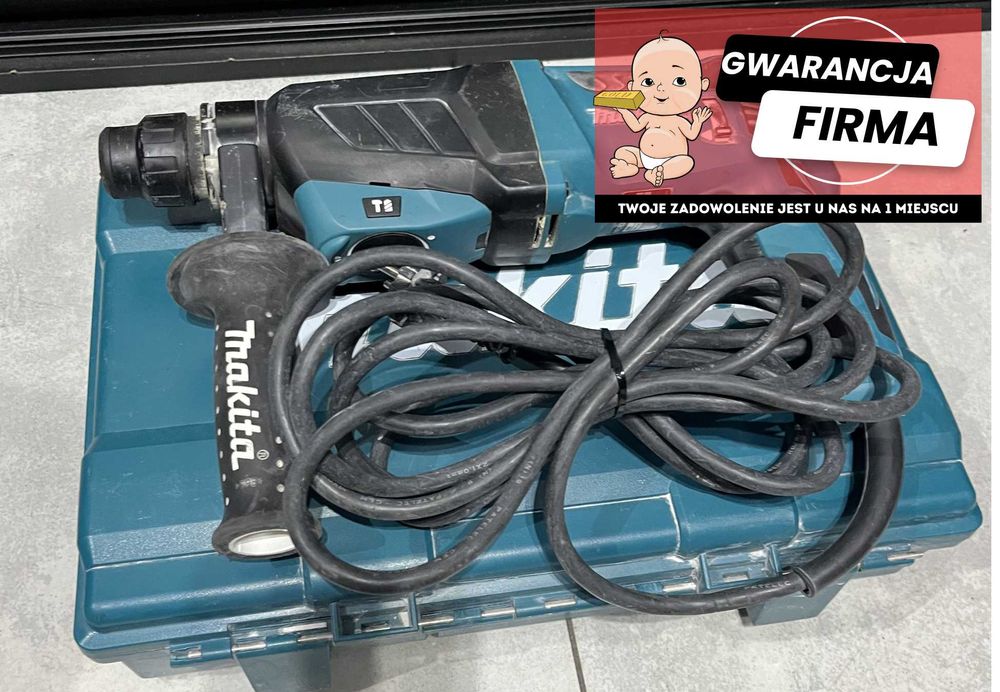 Młotowiertarka Makita  HR2630 | Używana | Sprawna | Walizka | 800 W