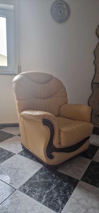 Conjunto sofas amarelo