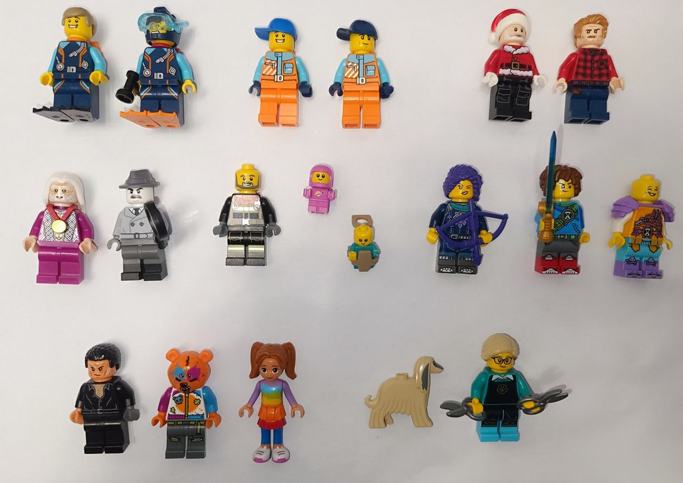LEGO Minifigurki – Zestaw 19 sztuk | MIX DreamZzz / City / Friends