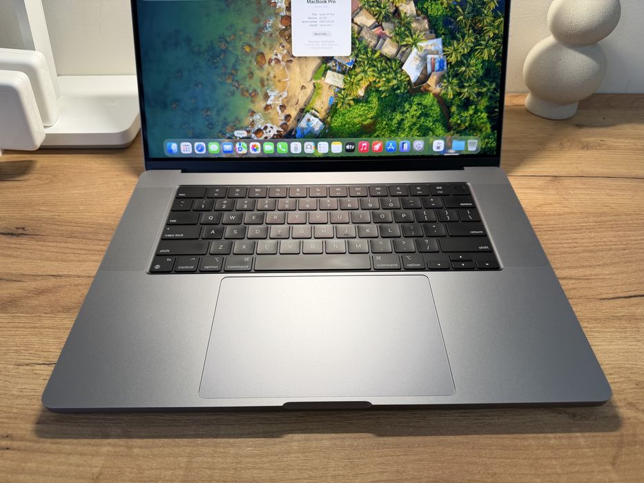 MacBook Pro 16’ 2021 M1 Max 64Gb RAM 1Tb SSD 89%