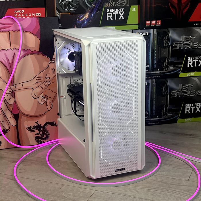 RTX 4060, Ryzen 5 8400f, DDR5, SSD M2 | Гарантія Ігровий ПК компьютер