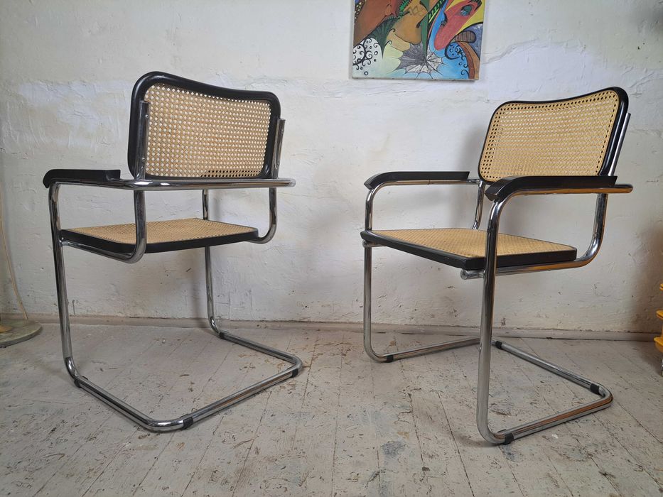 Krzesło bauhaus, cesca, włoskie proj.M.Breuer,