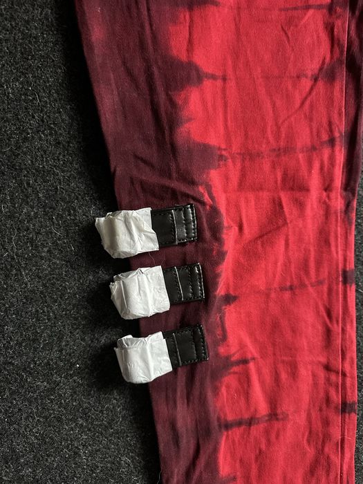 Spodnie Rock Rebel czerwone