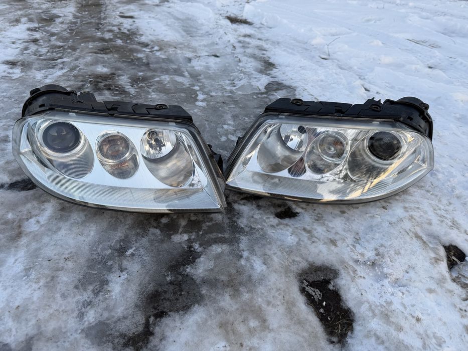 Lampy przednie VW passat b5 fl lift bi xenon EU cale ladne cena za kpl