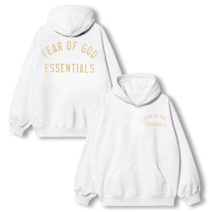 Худи Essentials fear of god Logo унисекс кофта толстовка лонгслив