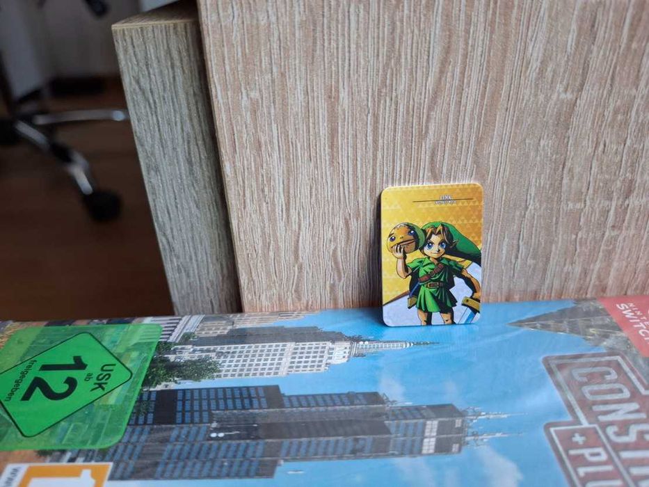 Legend of Zelda Majora's Mask Link Amiibo Switch dlc
