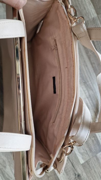 torebka pudrowy róż