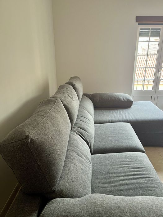 Chaise Longue cinzento
