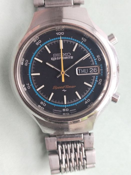 Seiko 5 sports speed timer хронограф 1970-ті
