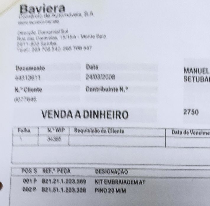 Kit de embraiagem BMW