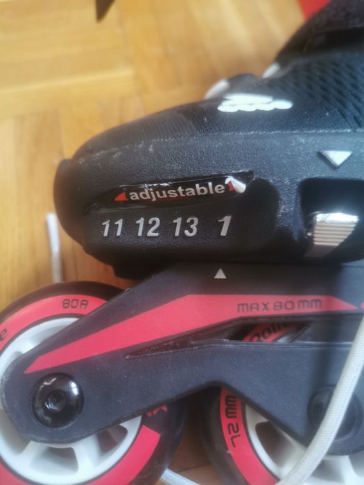 Rolki Rollerblade Microade regulowany rozmiar 28-32