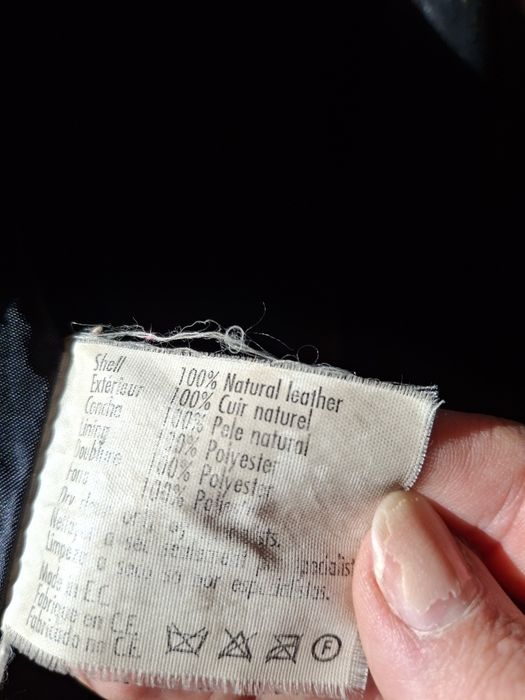 Casaco 100% natural leather