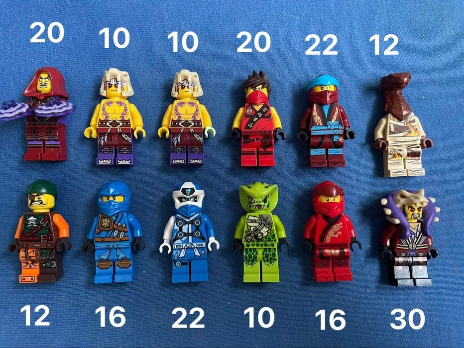 Ninjago oryginalne na sztuki.