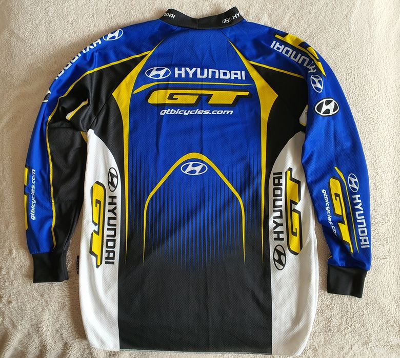 Koszulka bluza bmx race mtb GT Bicycles Hyundai De Marchi L stan bdb