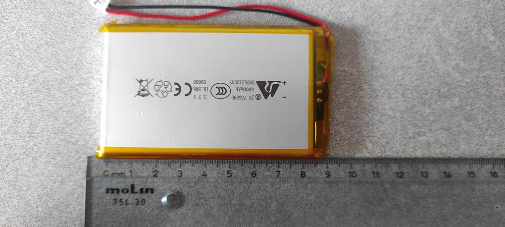 Baterias de Litio para dispositivos electrónicos