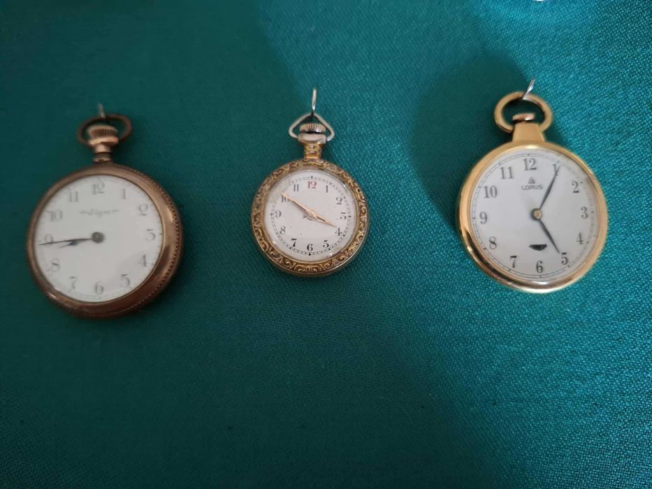 Relógios de bolso antigos
