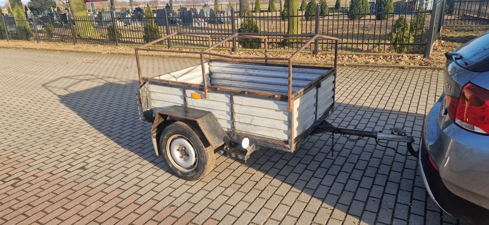 Przyczepka samochodowa lekka Plandeka DMC500