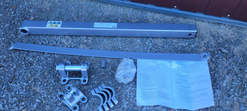 ramię obrotowe AREBOS do wciągarki linowej