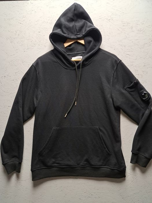 Bluza z kapturem C.P. Company Lens Hoodie Czarna M