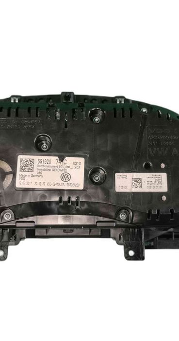 Quadrante / Painel de Instrumentos 5G1920740C - VW GOLF VII