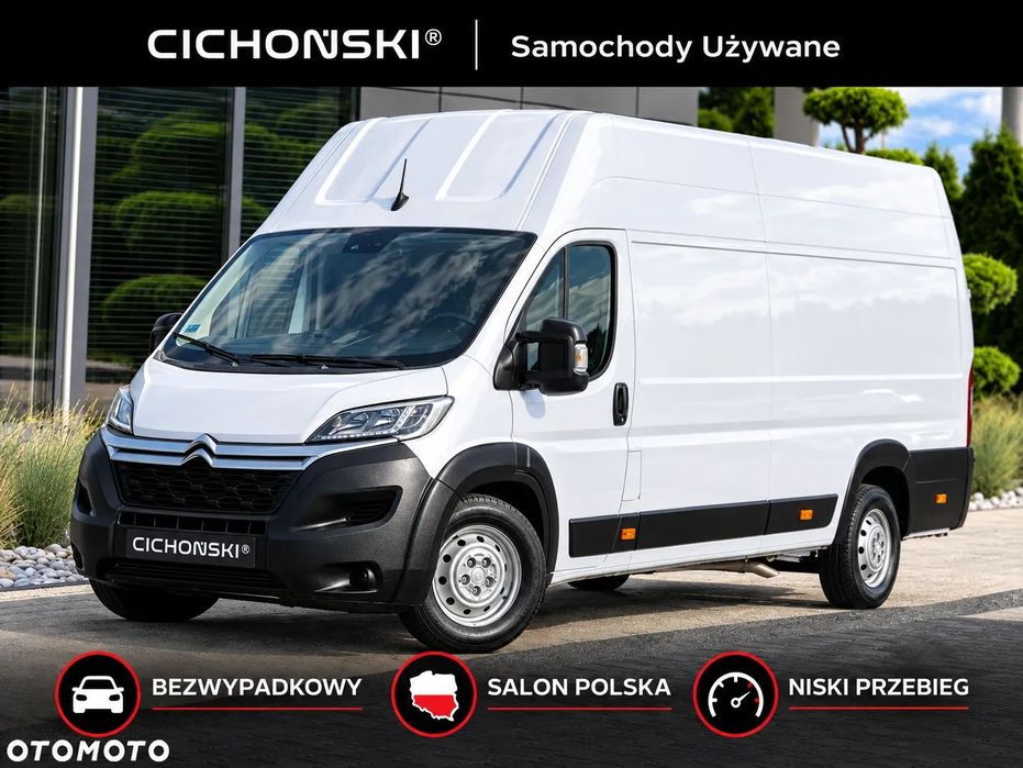 Citroën JUMPER L4H3 Max Wysoki BEZWYPADKOWY z Polskiego Salonu I NISKI ORYGINALNY PRZEBIEG I Pierwszy Jedyny Właściciel I Wyjątkowo ładny i Zadbany Egzemplarz I Faktura Vat 23% I GWARANCJA I  L4H3 35+ 2022r BEZWYPADKOWY z Polskiego Salonu Ducato Boxer Mas