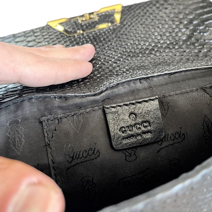 Torebka Gucci g night python clutch Oryginał