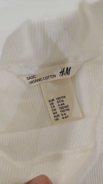 Гольфи для дівчинки H&M (110/116 см)