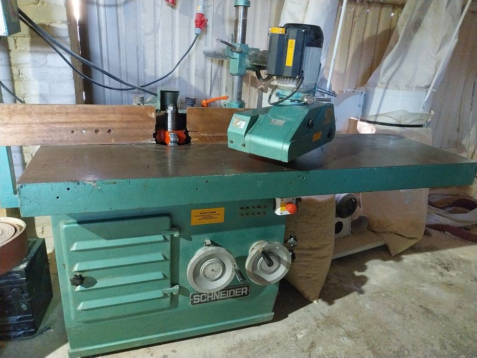 Frezarka dolnowrzecionowa schneider zamiana